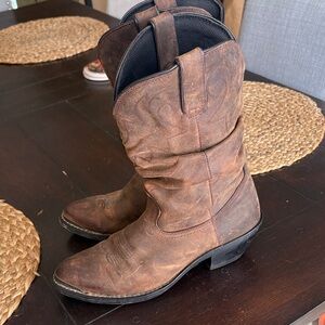 Leather Durango 8.5 Cowboy Boots